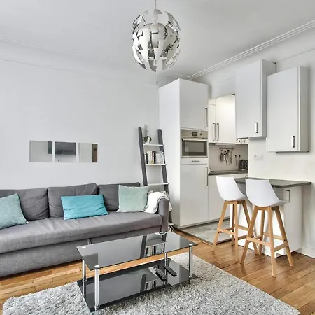 Apartment Bright For 3 People - 17 Paris